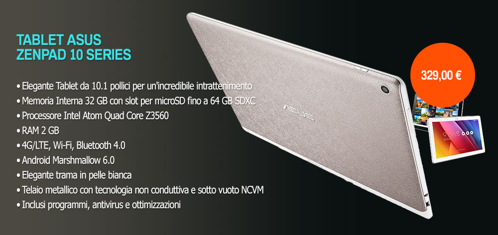 Offerta TABLET ASUS ZenPad 10